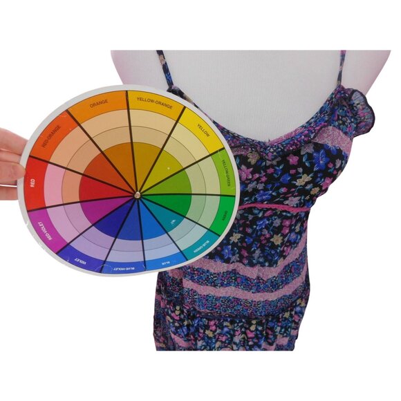 Patrons Of Peace Floral Boho Maxi Dress XS Adjustable Straps Lightweight - Picture 6 of 11